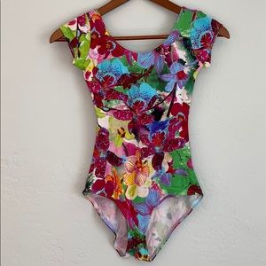 ⭐️Blackmilk A Pretty Orchid Situation bodysuit!